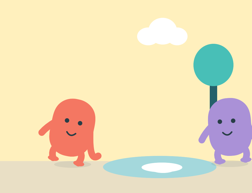 A scene from The Puddle Picture